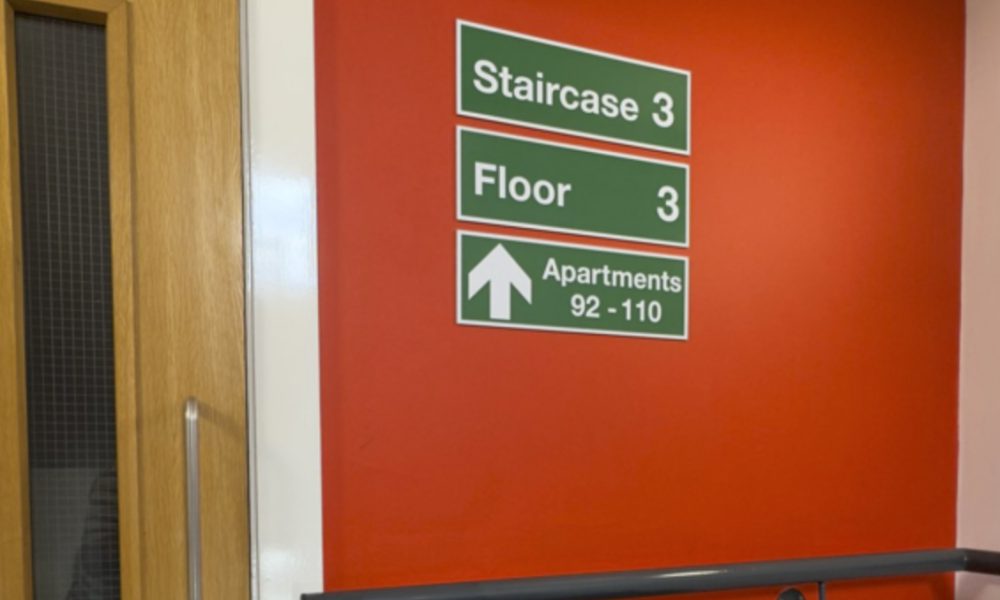 We now offer approved document B Fire Fighting Wayfinding Signs